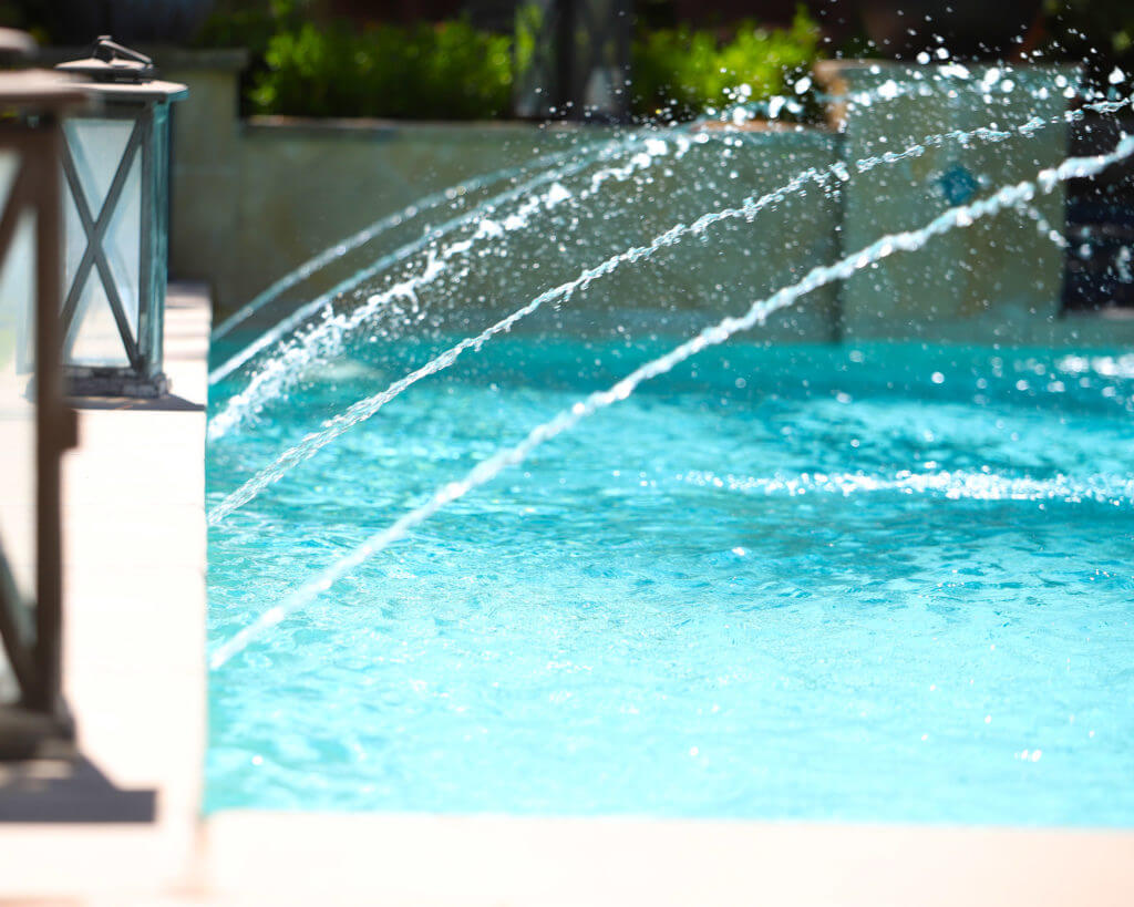 Pool With Fountain